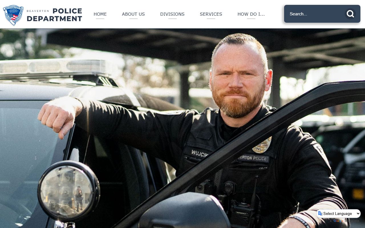 Beaverton Police booking records and arrest data