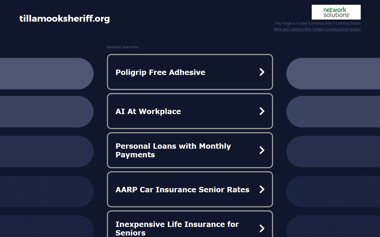 Tillamook County Sheriff corrections booking records and releases
